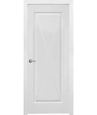 Дверь с ПВХ покрытием Эмма 170 ДГ (Софт Белый)