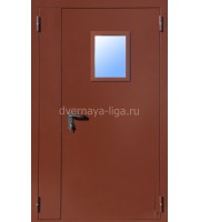 Дверь стальная противопожарная ДПМО-02(EI-30,EI-60) RAL 8017